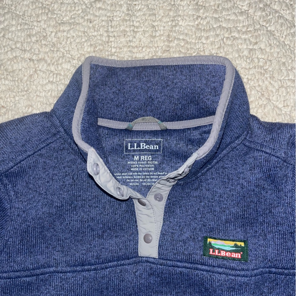Women’s LL Bean Pullover Blue/Purple